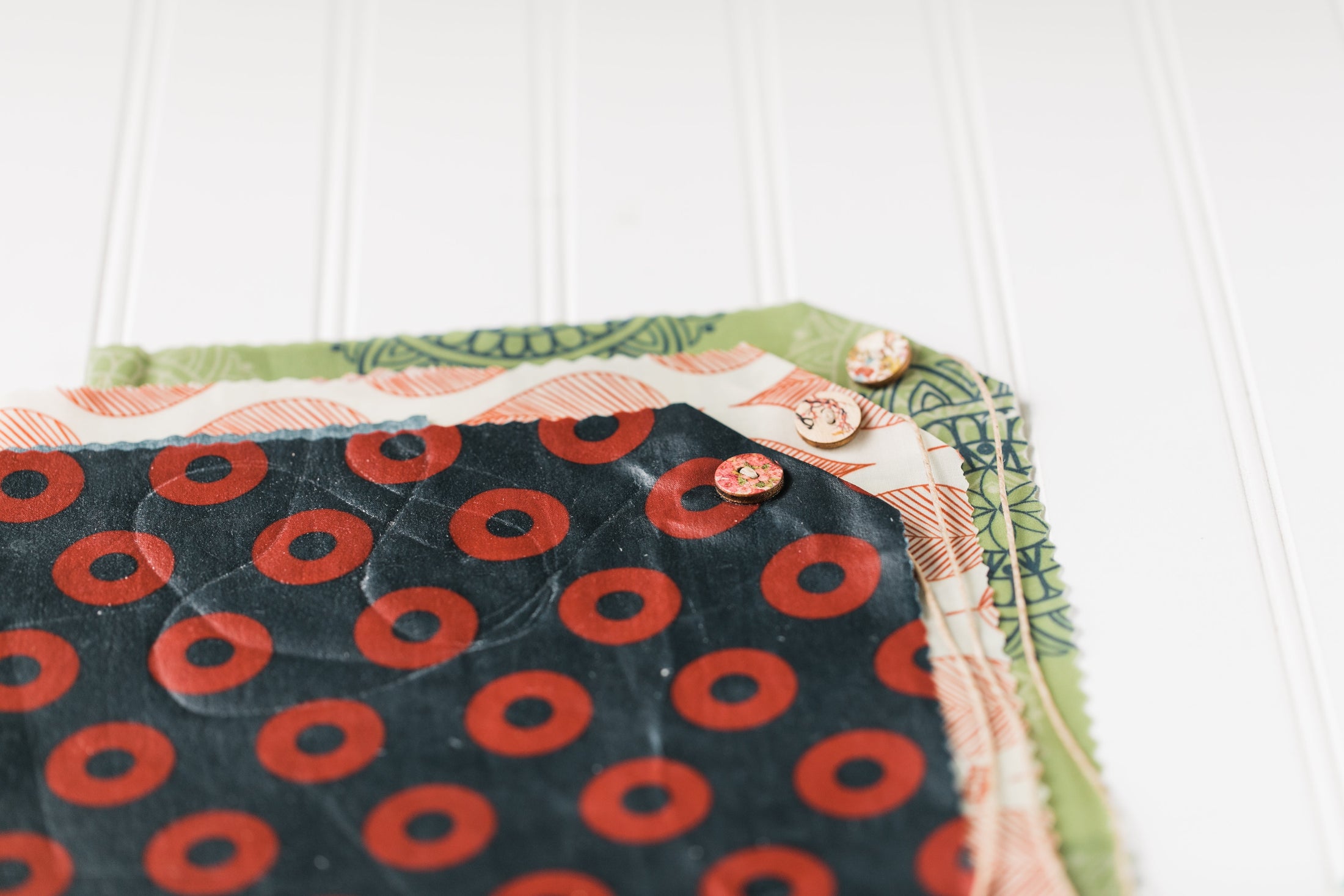 Fishman Donut Beeswax Wrap Collection