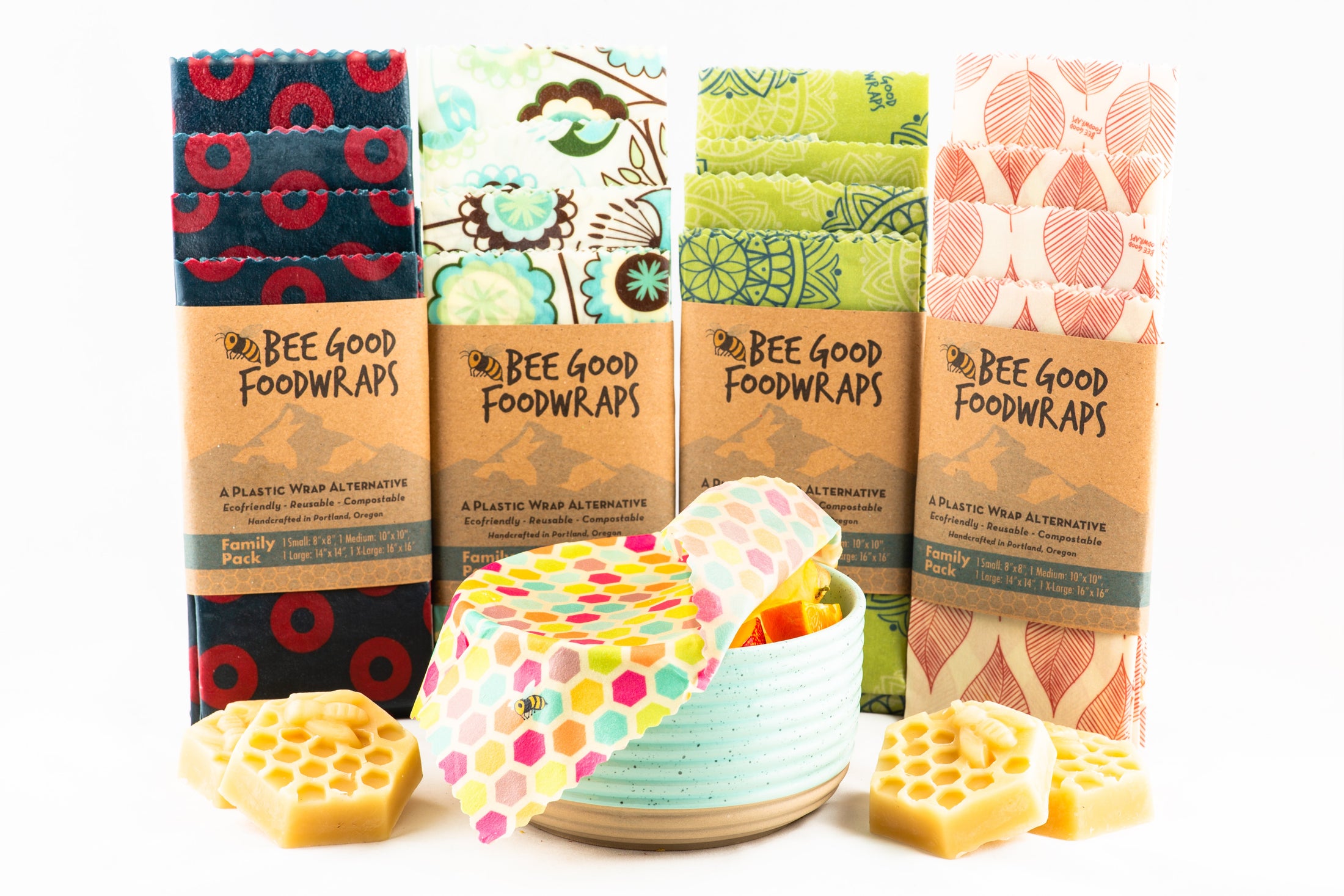 Honeycomb Wrap Beeswax Wrap Collection