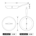 Load image into Gallery viewer, Titanium Series 12" Fry Pan with Lid
