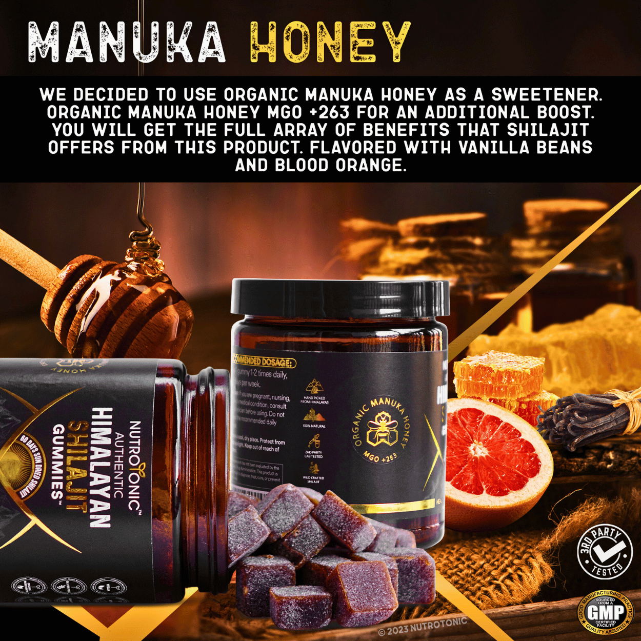 Authentic Himalayan Shilajit® Gummies