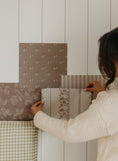 Cargar la imagen en la vista de la galería, Ashbury Stripe Wallpaper by Safari Natalia x Taddy Mikelaites
