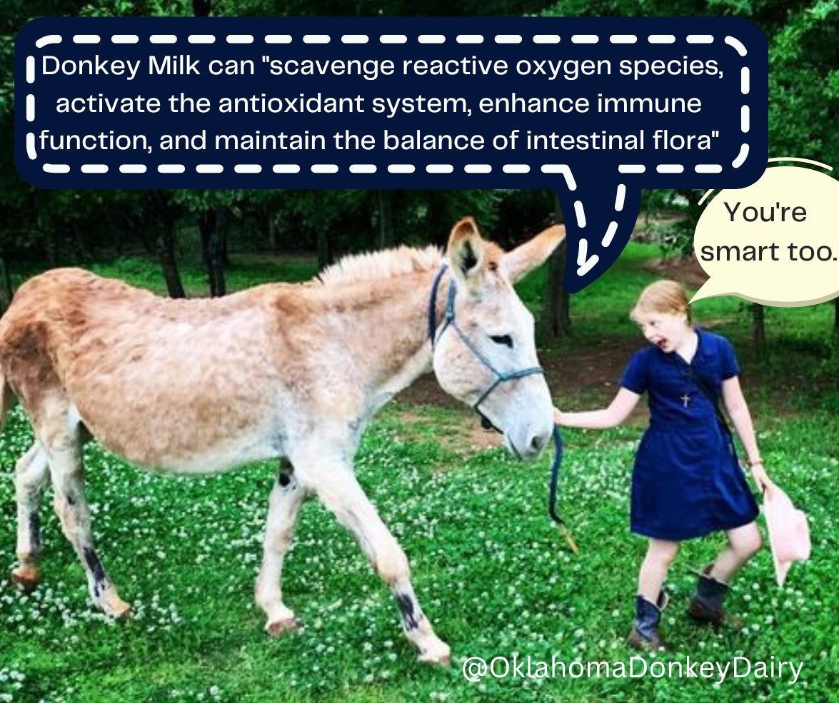 Raw Donkey Milk: Schedule pickup in Oklahoma