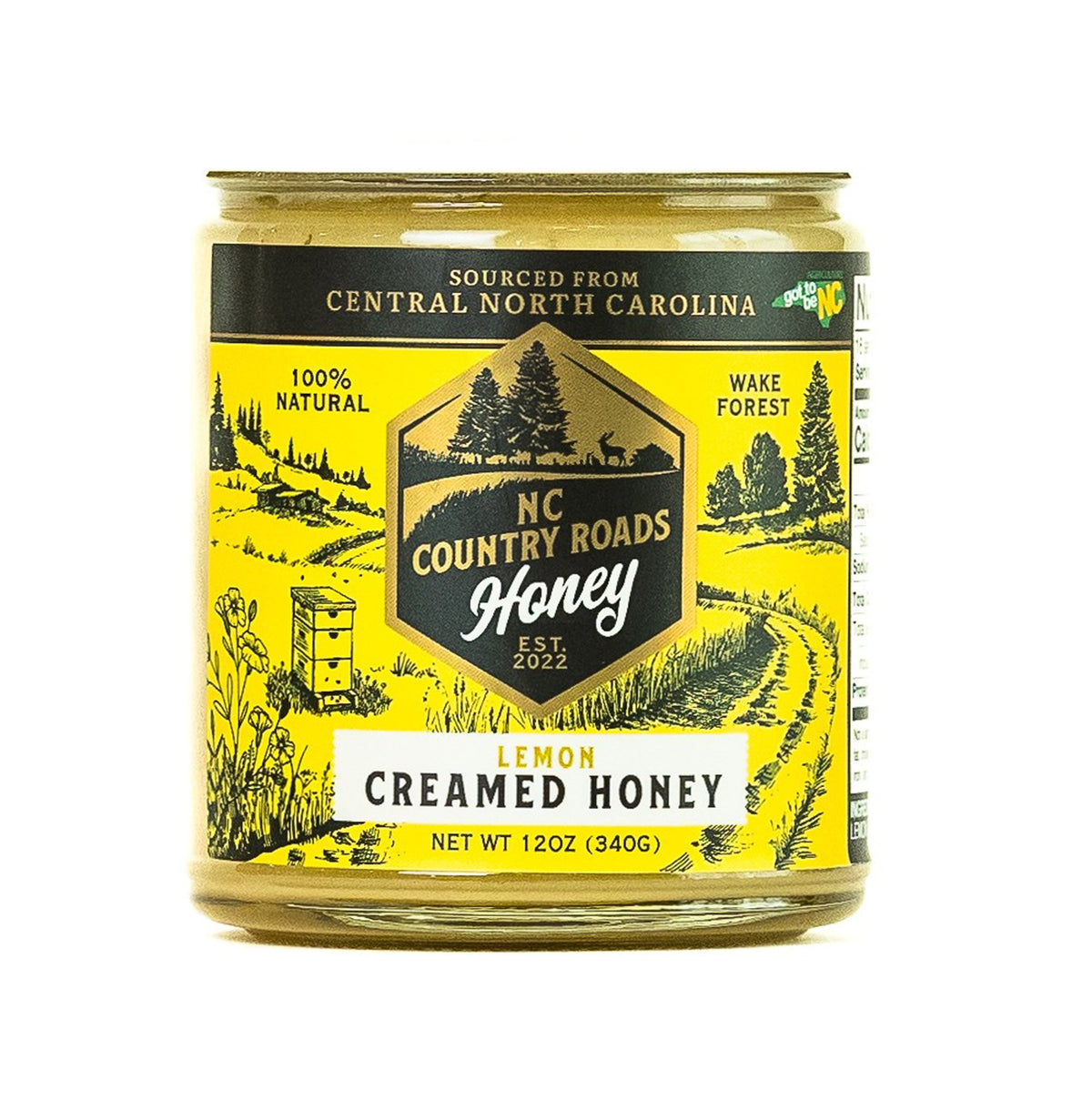 Organic Lemon Creamed Honey