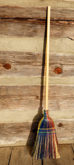 Authentic Handmade Farmhouse Broomcorn Broom