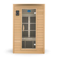 Load image into Gallery viewer, 2-Person Carbon Infrared Sauna - Canadian Hemlock Wooden Sauna - 1700 Watts - Premium Audio
