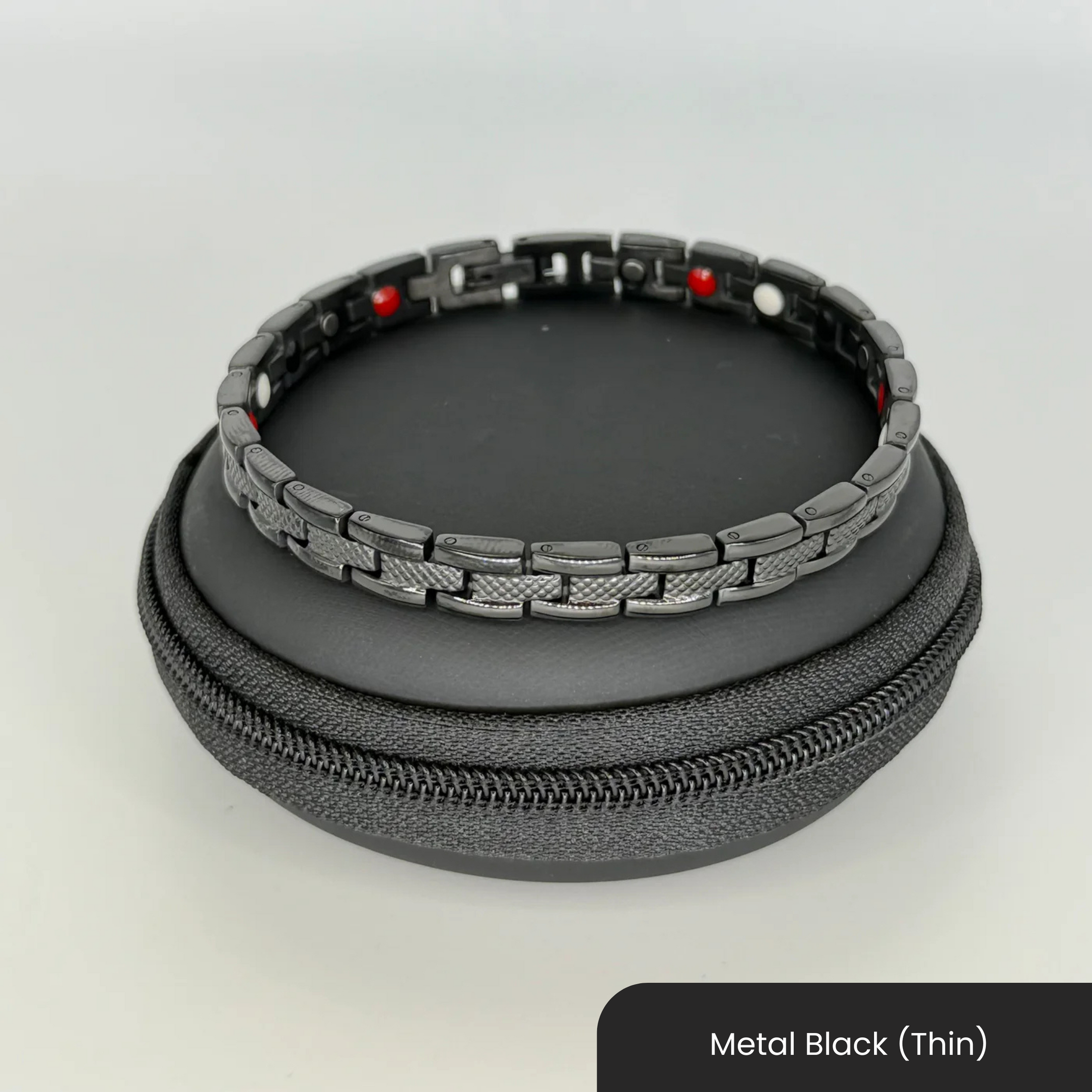 Therasage Bio Bands Metal Infrared Negative Ion Bracelet