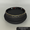 Cargar la imagen en la vista de la galería, Therasage Bio Bands Metal Infrared Negative Ion Bracelet
