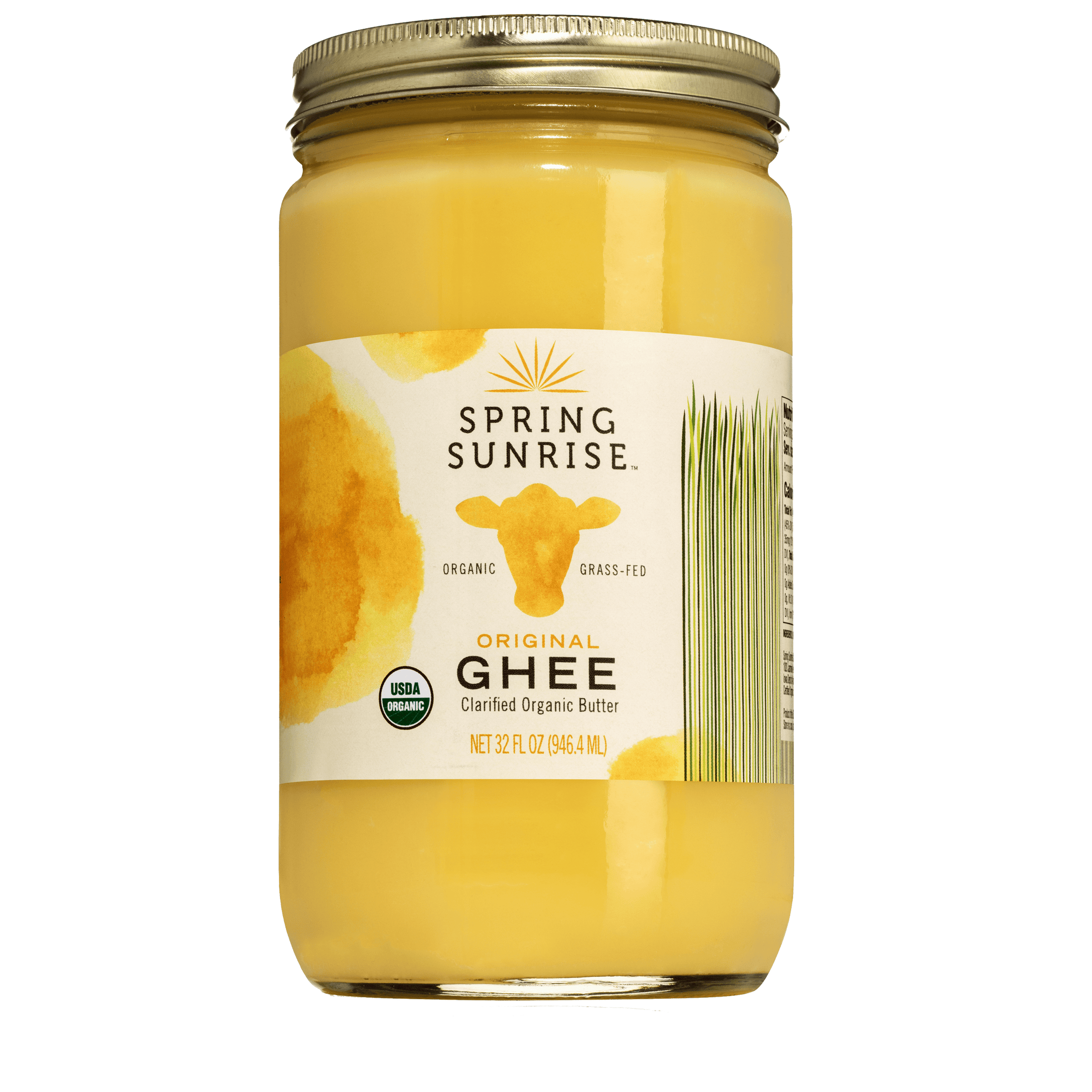 Organic Grass Fed Ghee