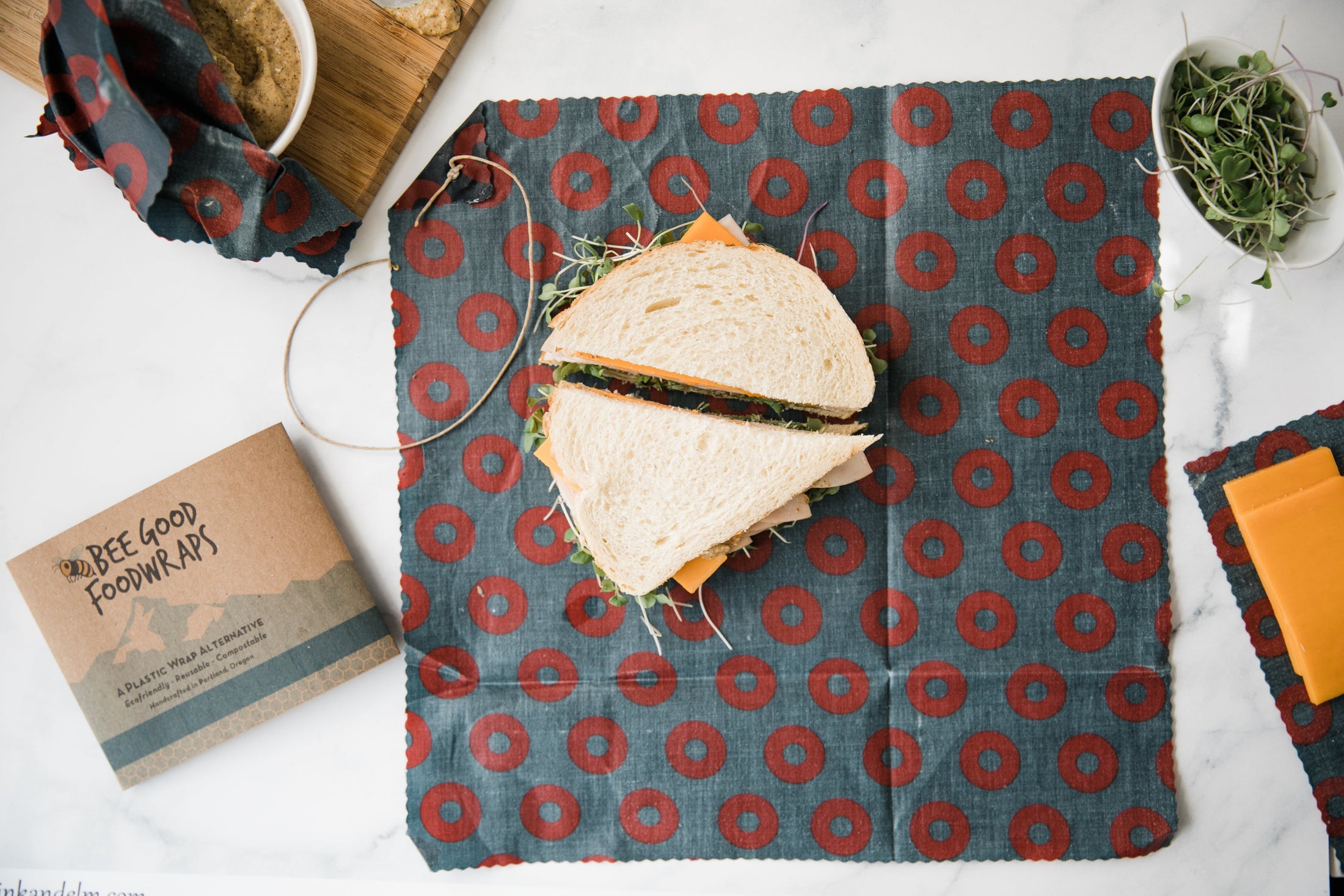 Fishman Donut Beeswax Wrap Collection