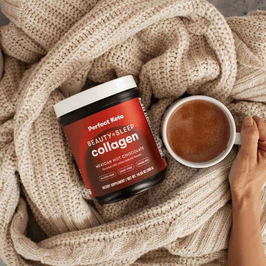 Beauty + Sleep Collagen: Keto Mexican Hot Chocolate