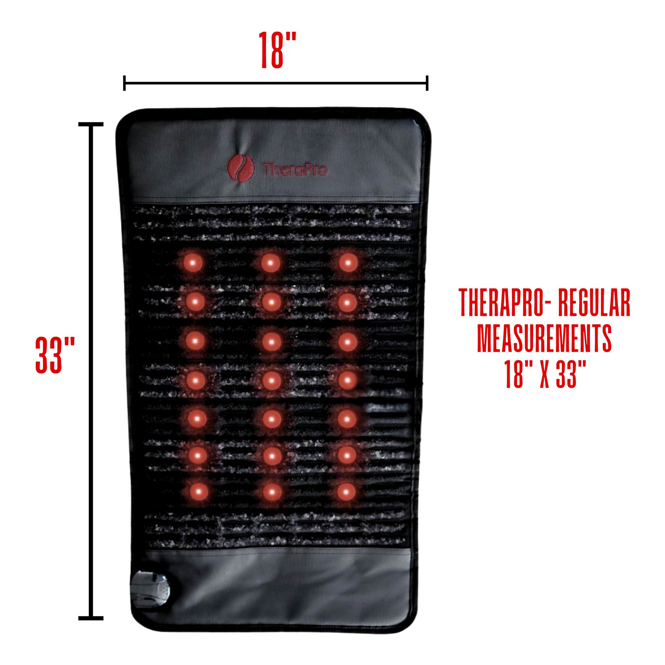 TheraPro™ PEMF, Infrared & Red Light Therapy Recovery Pad – Regular