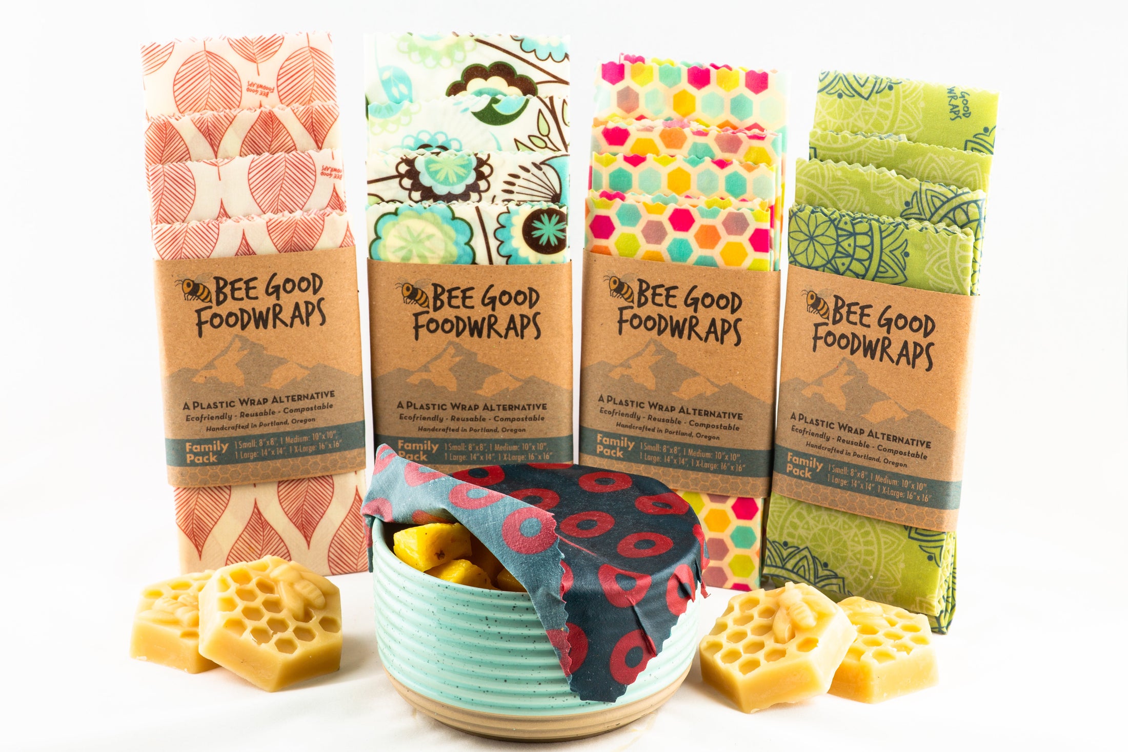 Fishman Donut Beeswax Wrap Collection