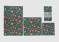 Load image into Gallery viewer, Beeswax Food Wrap - Fall Bloom Print
