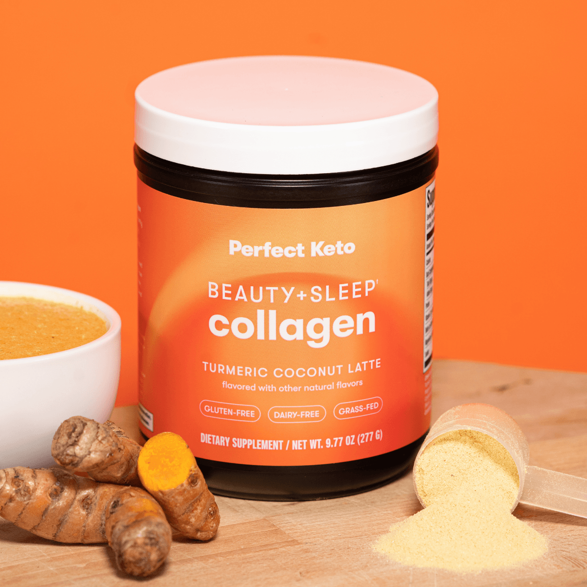 Beauty + Sleep Collagen: Keto Mexican Hot Chocolate