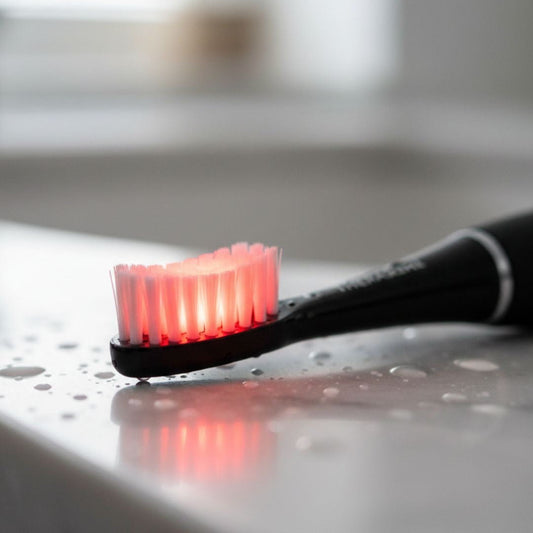 Light Therapy Sonic Toothbrush with Red, Blue, & Near Infrared light: TheraSmile™