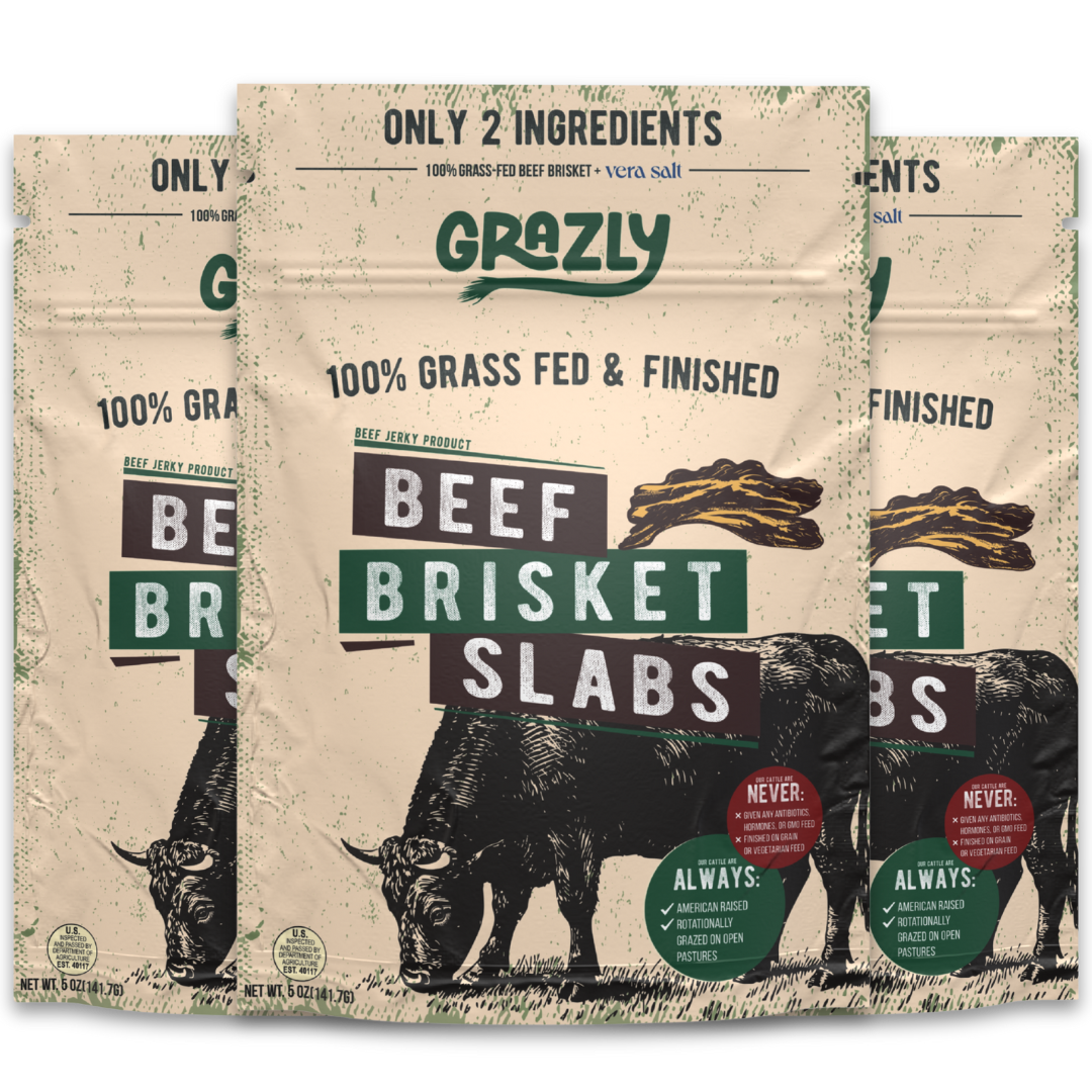 Beef Brisket Slabs - 100% Grass-Fed & Finished (ships in 4 business days)