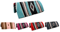 Cargar la imagen en la vista de la galería, Handwoven Navajo-Inspired Acrylic Western Horse Saddle Blanket – 32" x 64", Southwest Aztec Design, Decorative, Great for Riding, Display, or Home Decor
