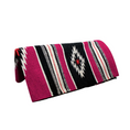 Cargar la imagen en la vista de la galería, Handwoven Navajo-Inspired Acrylic Western Horse Saddle Blanket – 32" x 64", Southwest Aztec Design, Decorative, Great for Riding, Display, or Home Decor
