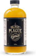 Load image into Gallery viewer, Black Plague Gold Fire Cider - 16oz All-Natural Elixir for Immunity, Gut Health & Wellness: Handcrafted, Small Batch, Herbal Apple Cider Vinegar, Whole, Raw & Sugar-Free - Unleash Your Optimal Health
