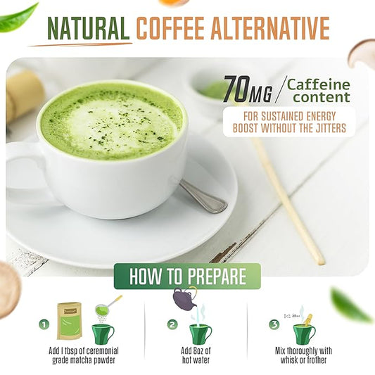 Matcha Mushroom Blend - 30 Servings