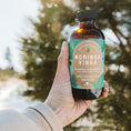 Cargar la imagen en la vista de la galería, Organic Spearmint & Rosemary Moringa Infusion – Daily Herbal Tonic with Apple Cider Vinegar, Honey | Supports Mental Clarity & Circulation | Non-GMO, 16 oz
