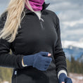 Load image into Gallery viewer, Midweight Women's Wool 1/4 Zip - 100% Merino Wool
