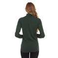 Load image into Gallery viewer, Midweight Women's Wool 1/4 Zip - 100% Merino Wool
