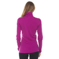 Load image into Gallery viewer, Midweight Women's Wool 1/4 Zip - 100% Merino Wool
