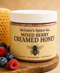 Cargar la imagen en la vista de la galería, Mixed Berry Creamed Honey, Idaho Honey McGuire's
