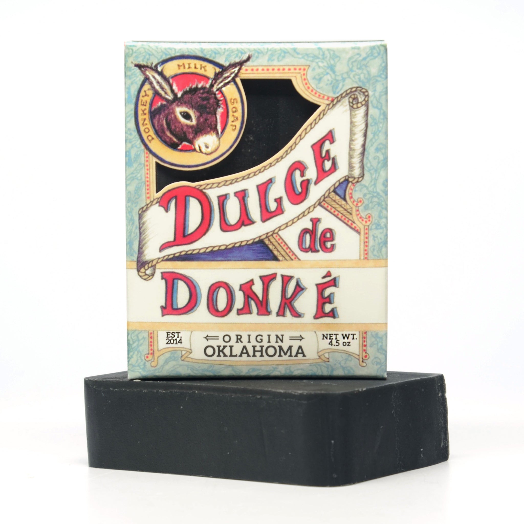 Pre-order for OCTOBER: Activated Charcoal Donkey Milk Soap 4.5 oz
