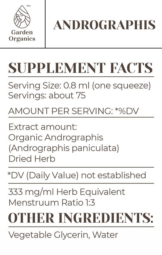 Andrographis Tincture