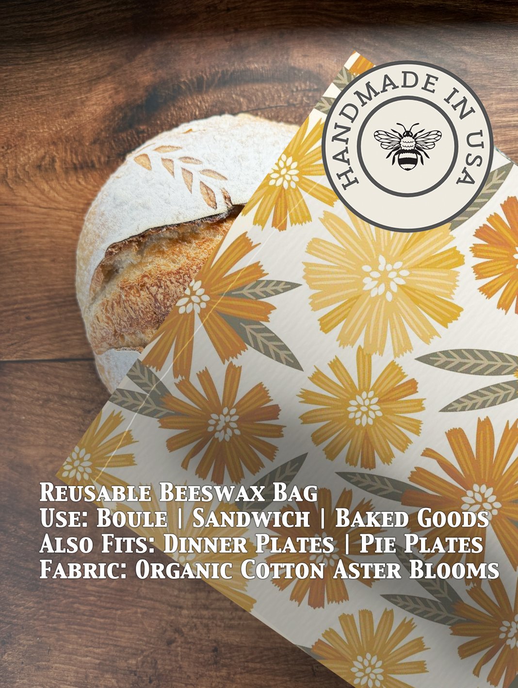 Handmade Bread Bag | Beeswaxed