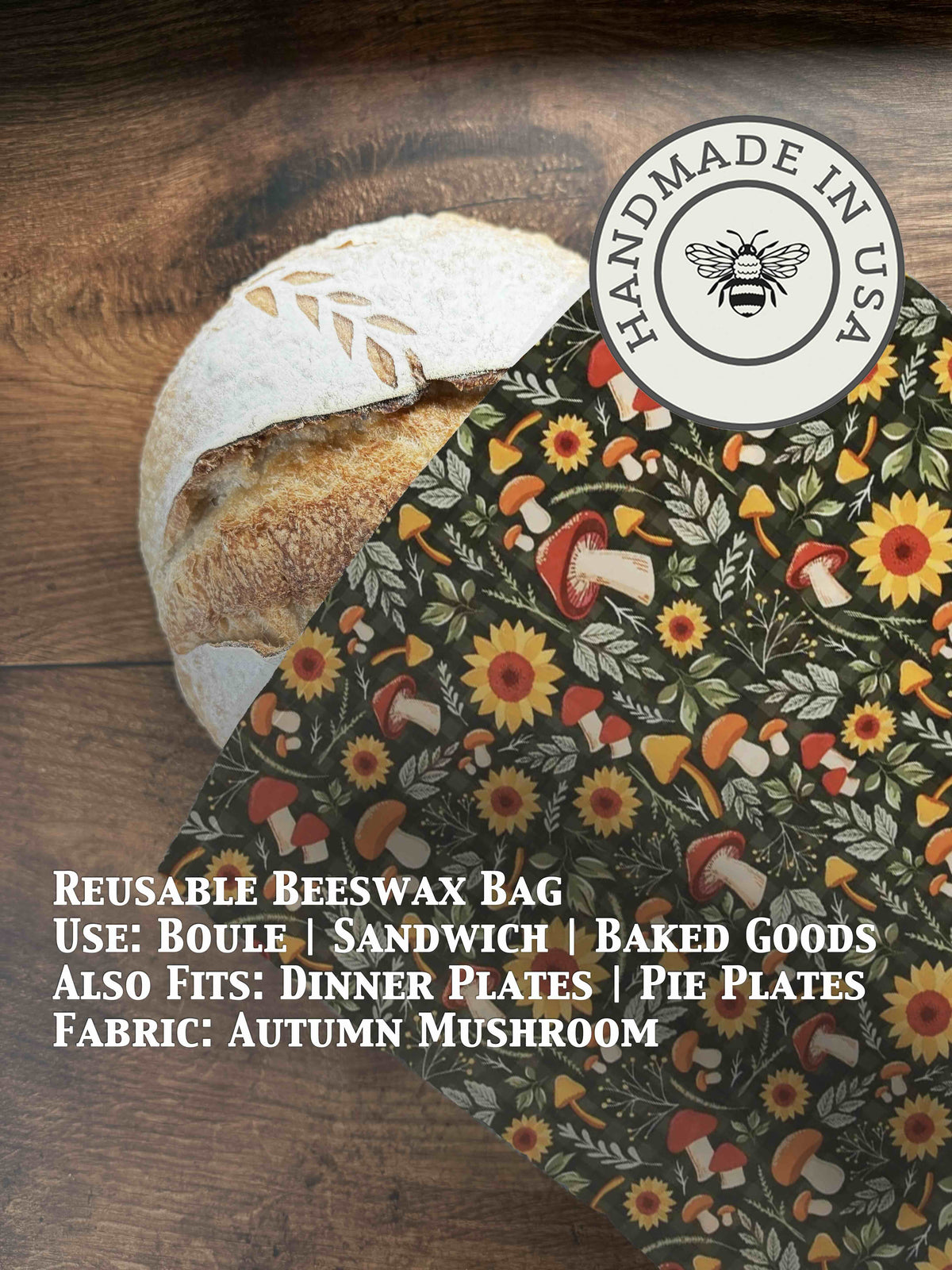 Handmade Bread Bag | Beeswaxed