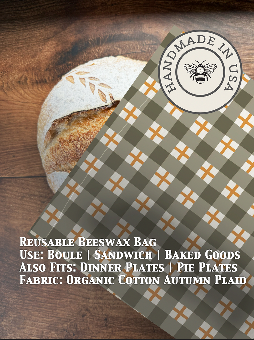 Handmade Bread Bag | Beeswaxed