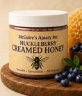Cargar la imagen en la vista de la galería, Huckleberry Creamed Honey, Idaho Honey McGuire's Apiary
