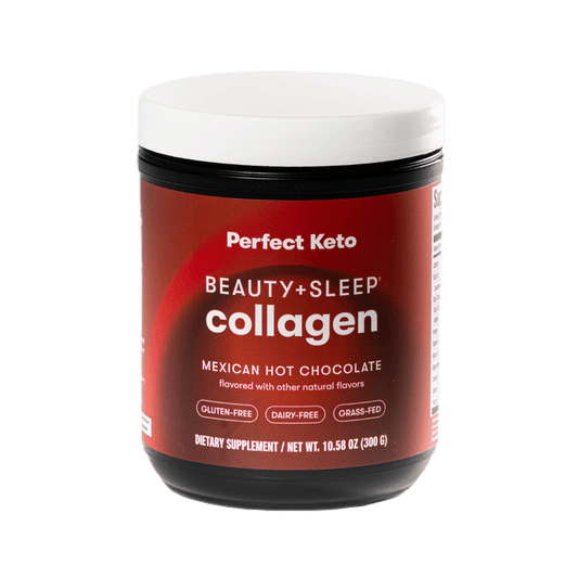 Beauty + Sleep Collagen: Keto Mexican Hot Chocolate