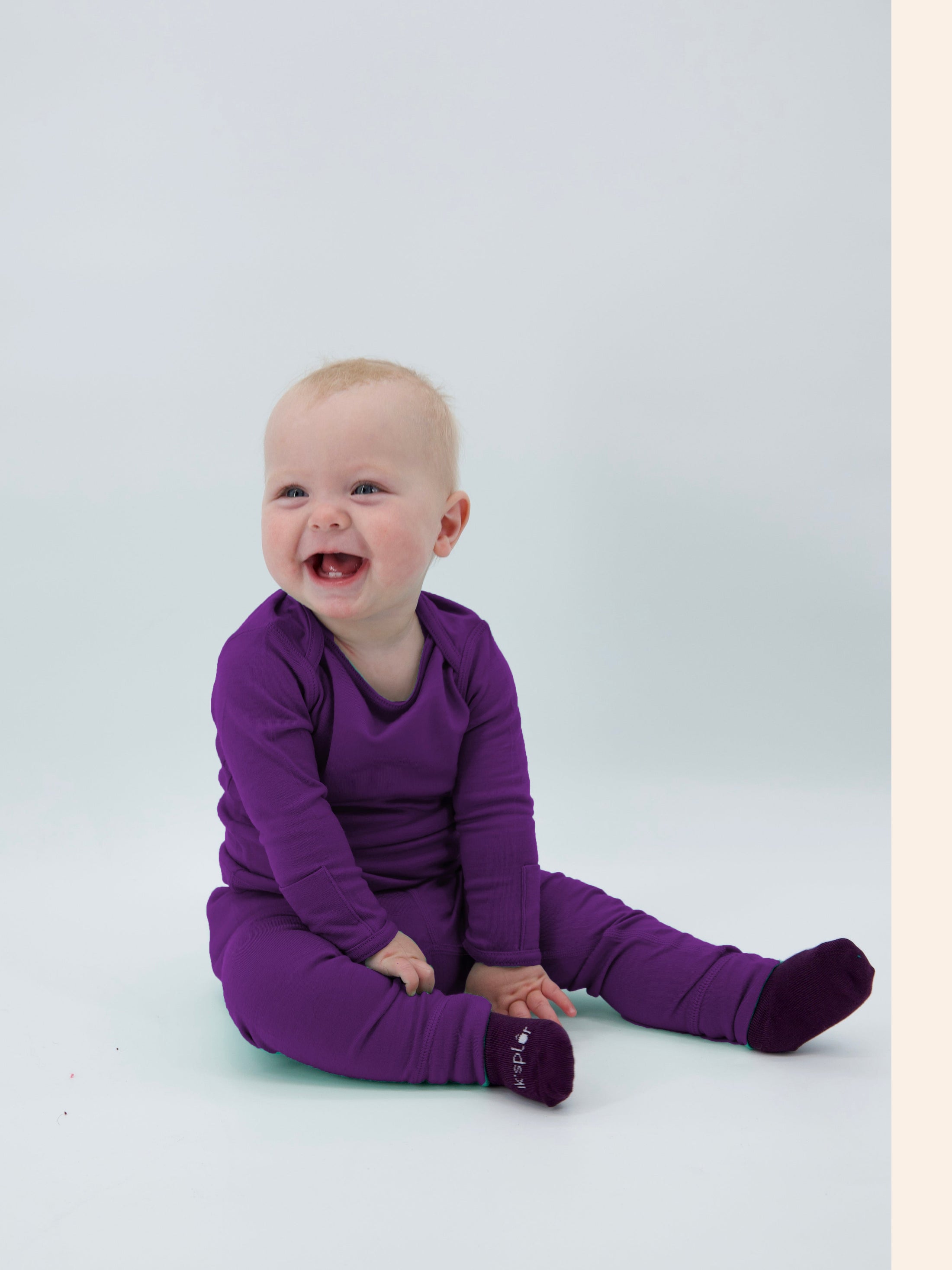 Baby Merino Wool Legging - Wide Waistband