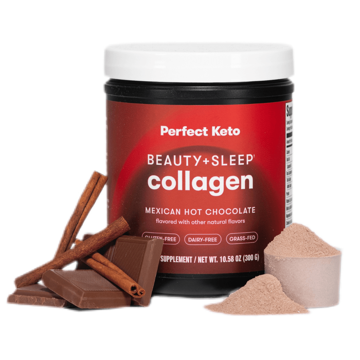 Beauty + Sleep Collagen: Keto Mexican Hot Chocolate
