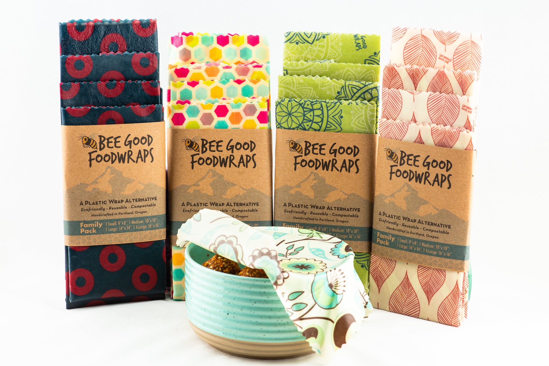 Turquoise Harmony Beeswax Wrap Collection