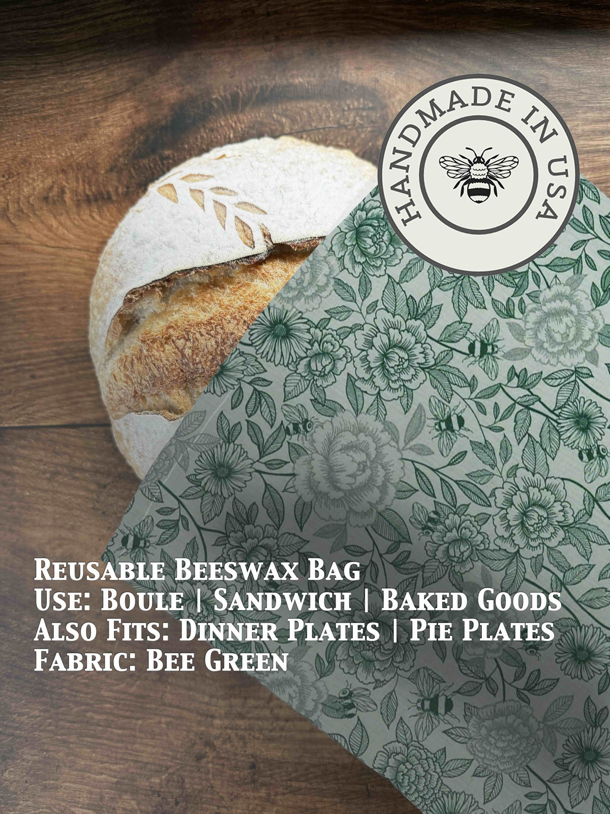 Handmade Bread Bag | Beeswaxed