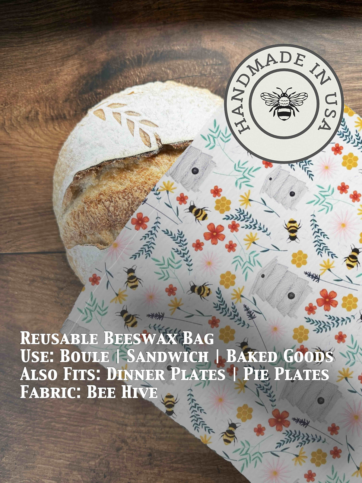 Handmade Bread Bag | Beeswaxed