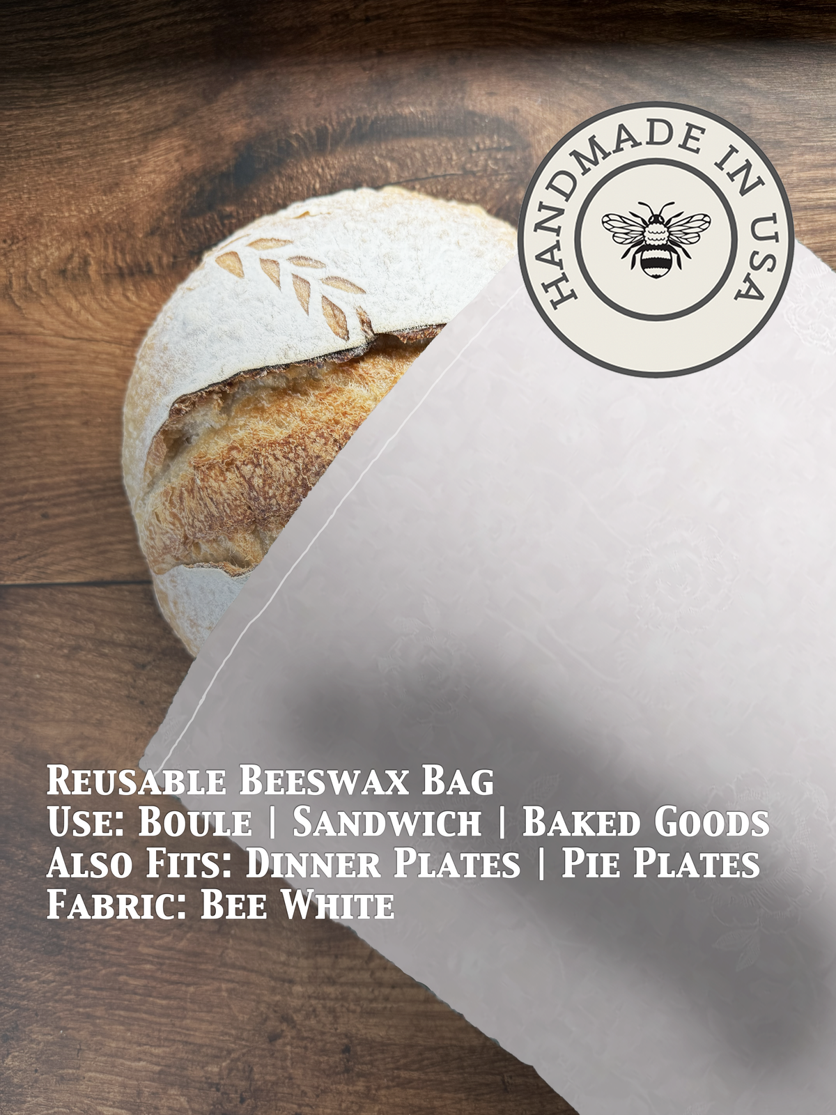 Handmade Bread Bag | Beeswaxed