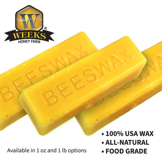 Pure American Beeswax – Farm Shop Pick | Weeks Honey Farm