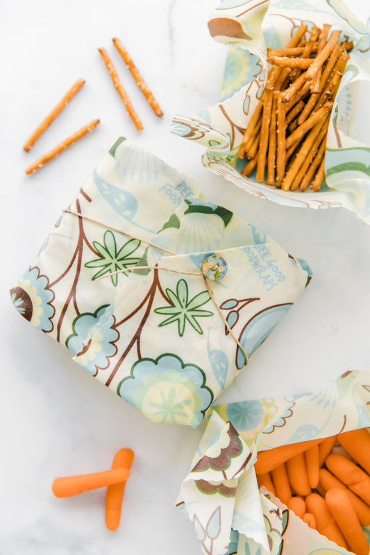 Turquoise Harmony Beeswax Wrap Collection