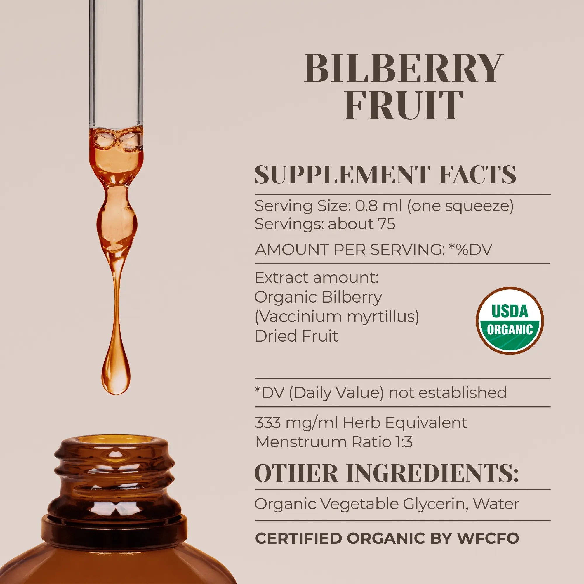 Bilberry Fruit Tincture