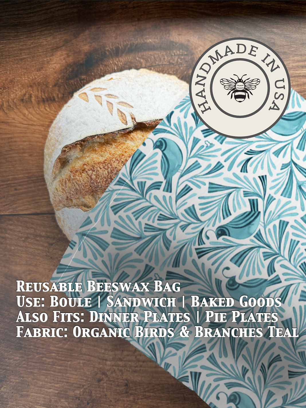 Handmade Bread Bag | Beeswaxed