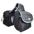 Cargar la imagen en la vista de la galería, Tahoe Padded Triple Layer 1200D Nylon Saddle Bags For Trail Riding 1 Year Warranty With 2 Pockets For Water Bottles

