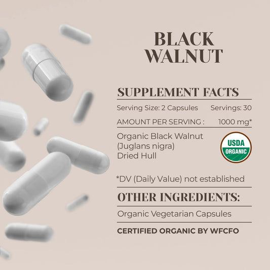 Black Walnut Capsules