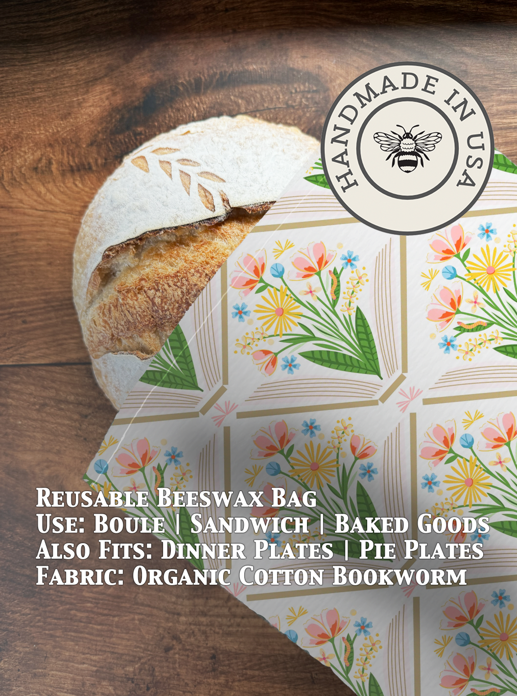 Handmade Bread Bag | Beeswaxed