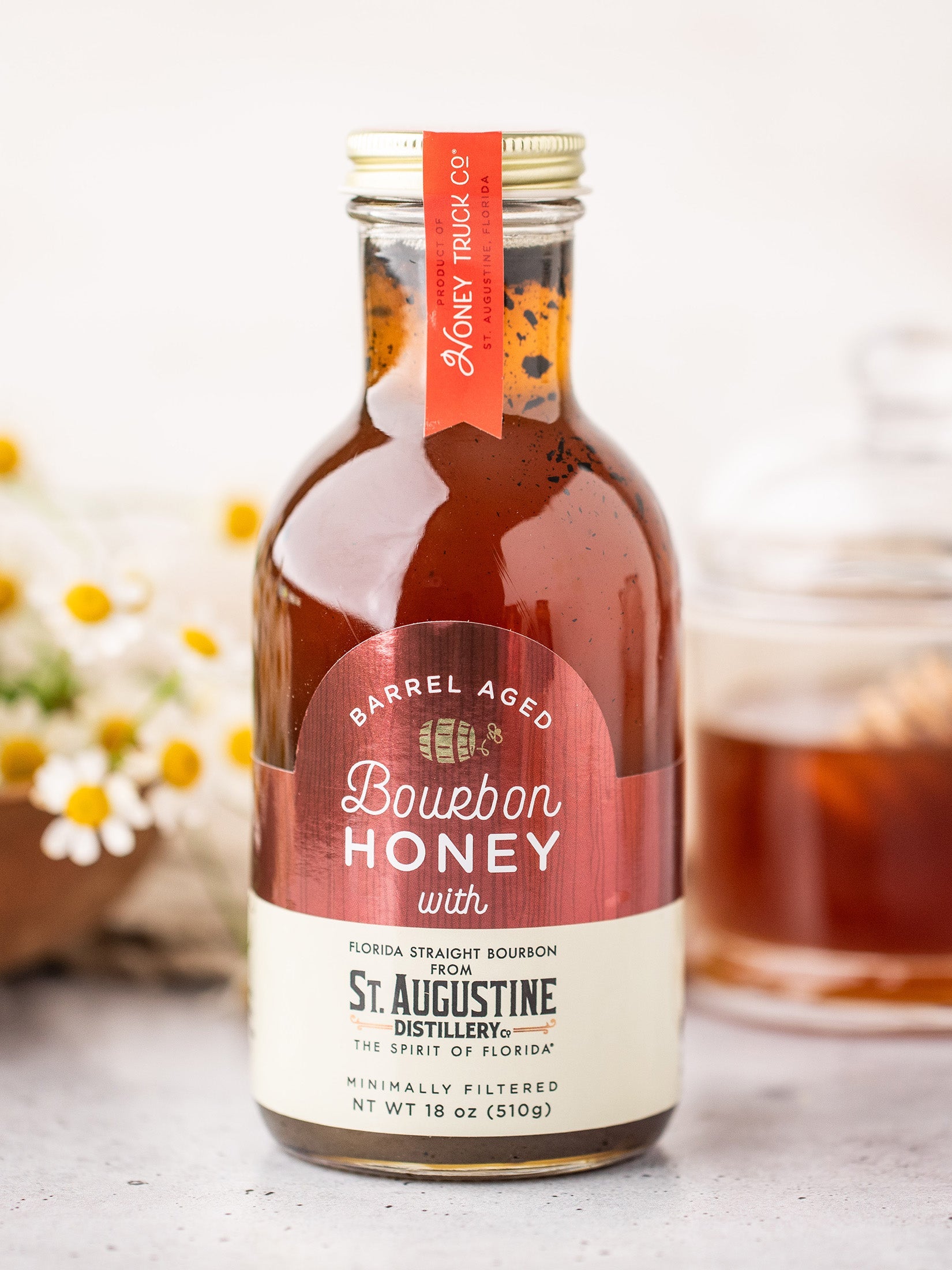 Raw Honey: Bourbon Infused Wildflower from Florida